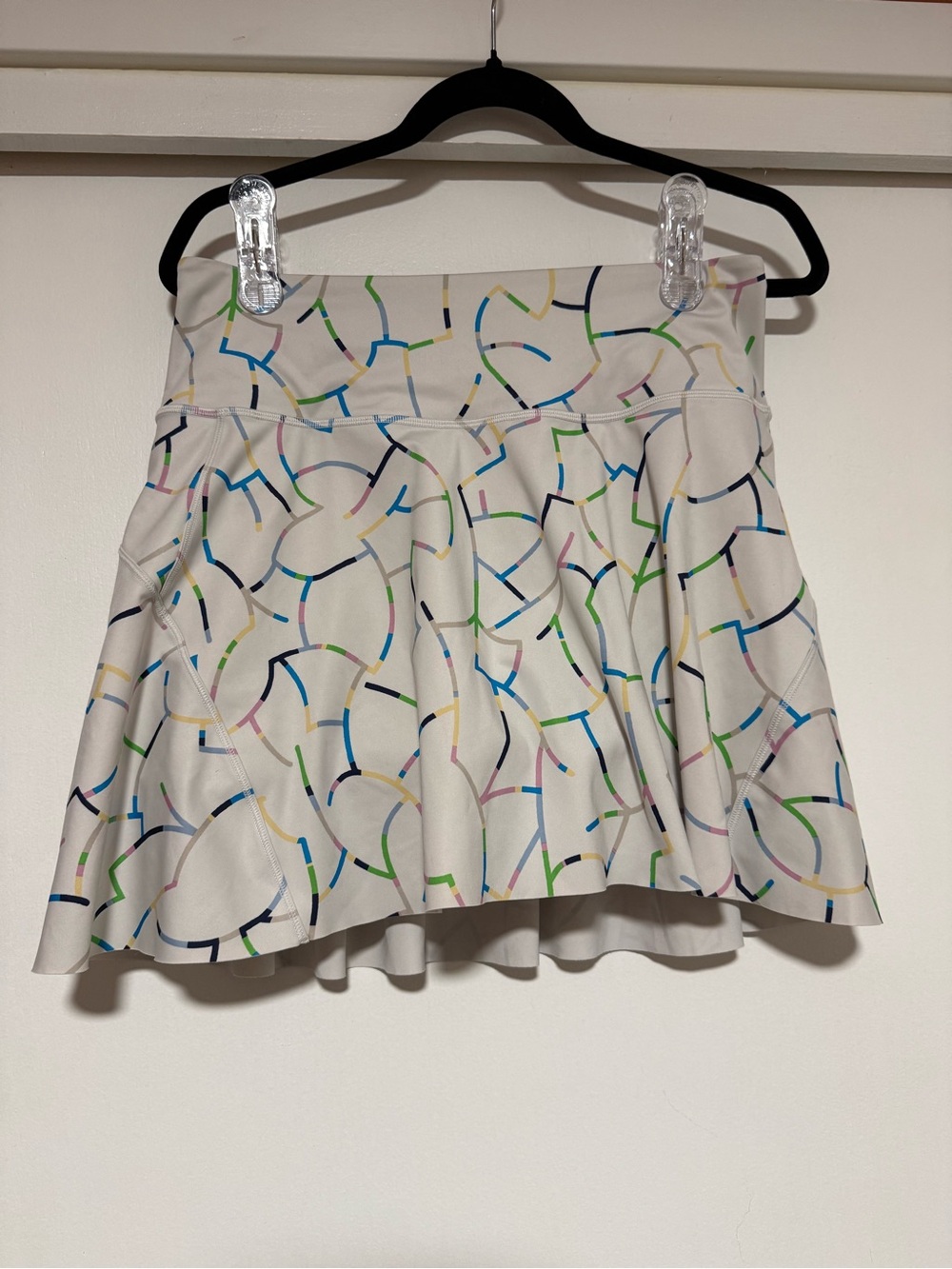 Athleta Ace 15.5” Skort Multicolor Accents